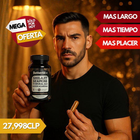 Shilajit 92 minerales! ¡Recupera tu potencia hoy mismo! (importado)